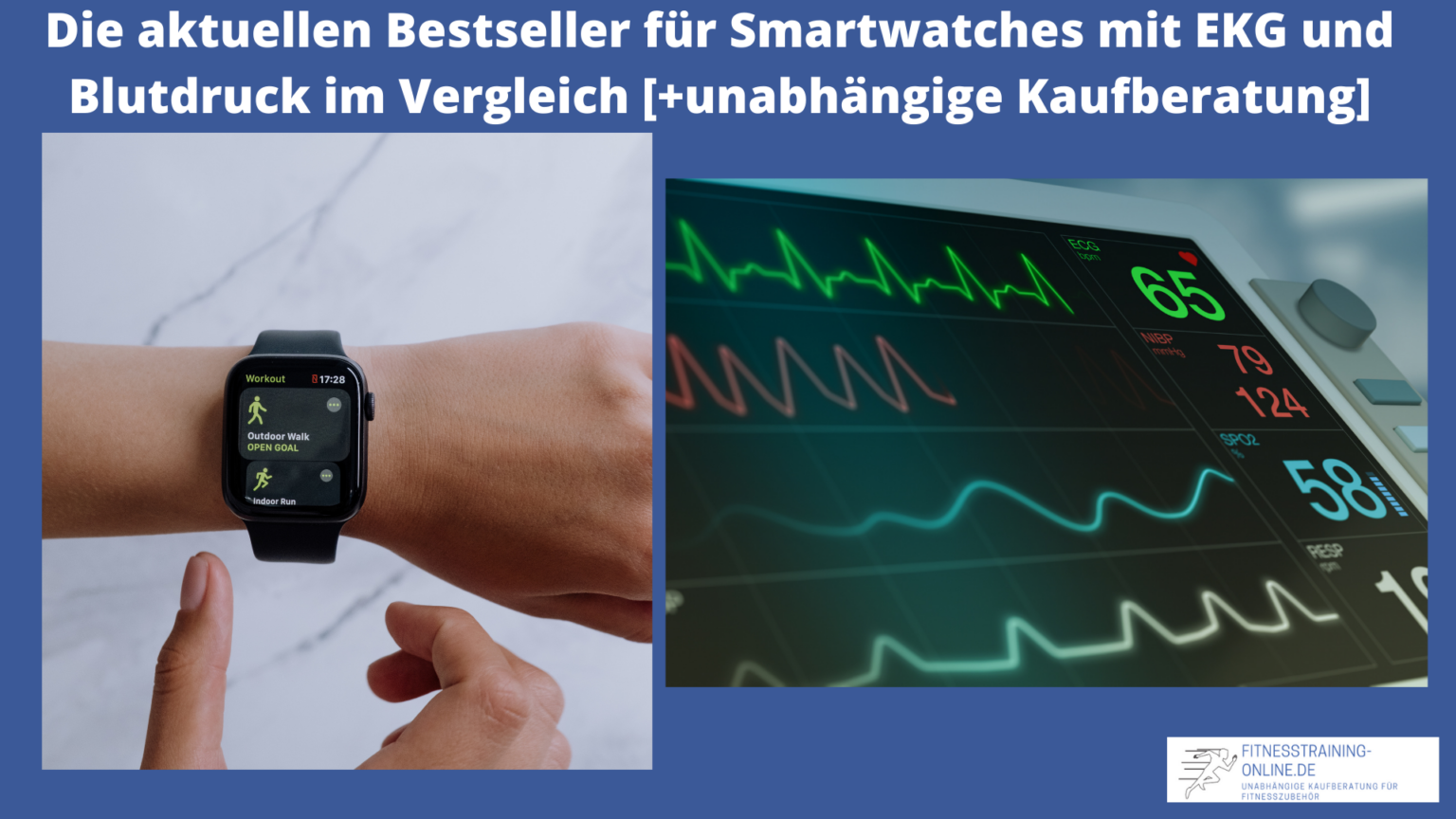 Smartwatch mit EKG und Blutdruck Test 2024 die besten 5 Testsieger im